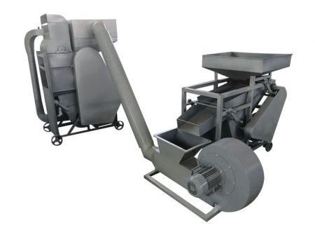 Sistema de separação de nozes