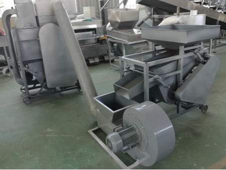 Sistema de separação de nozes