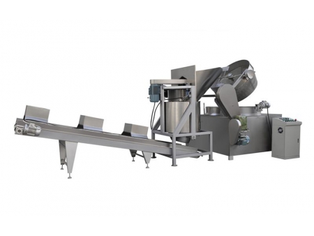 Fritadeira por batelada automática