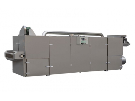 Secador de esteira contínuo