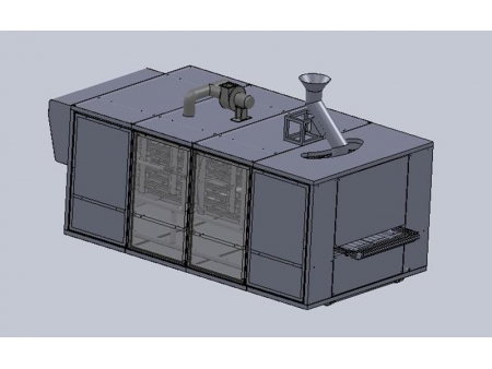Túnel de secagem de baixa temperatura