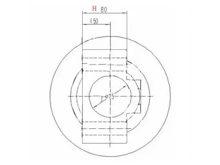 Roletes de esteira para escavadeira Caterpillar E330