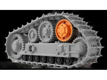 Rolete superior para escavadeira Volvo EC460