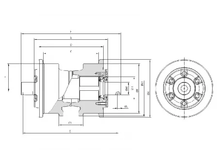 Rolete superior para bulldozer Caterpillar D9T