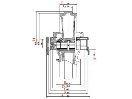 Roda-guia traseira para bulldozer Caterpillar D7G