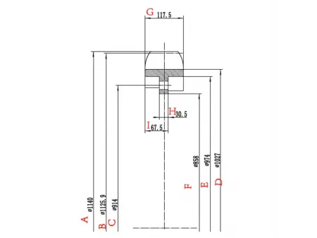 Segmento de roda dentada para bulldozer Komatsu D375