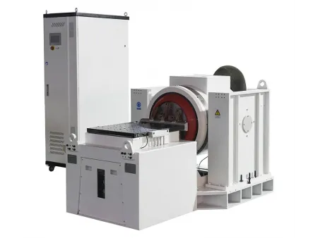 Agitador eletrodinâmico refriado à ar