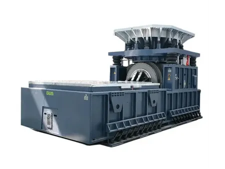 Agitador eletrodinâmico resfriado à agua