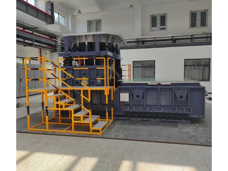 Mesa para testes de vibração (alta e média pressão)