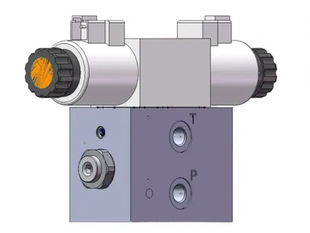 Bloco de válvulas de engate rápido K04