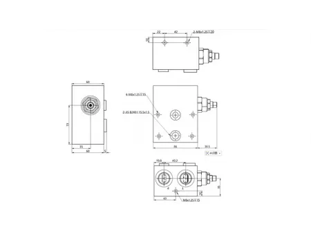 Válvula direcional seccional SMWV-08