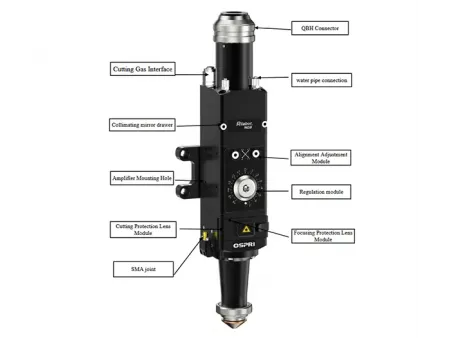 Cabeçote de corte a laser de fibra de 3 kW