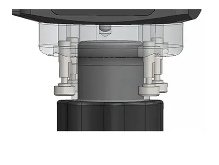 Cabeçote de soldagem a laser oscilante de eixo duplo de 8 kW (com faca de ar)