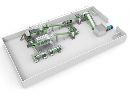 Sistema de tratamento de resíduos sólidos urbanos