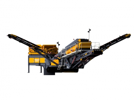 Planta de peneira móvel