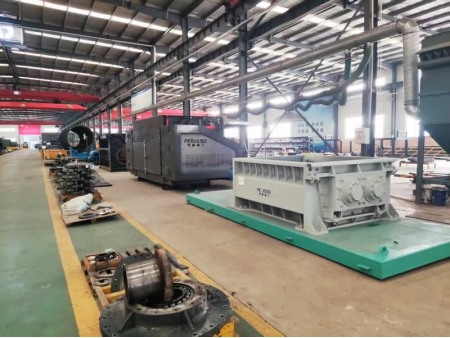 Sistema de tratamento de resíduos de construção