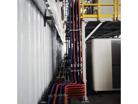 Sistema de resfriamento de moldes