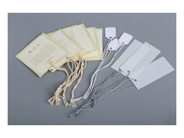 Máquina automática para aplicação de etiquetas com cordão  F-910