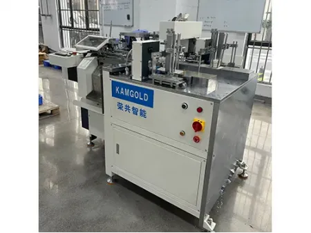 Máquina automática para aplicar ilhós e cordão de etiquetas  AS-570