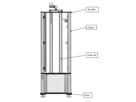 Máquinas de ensaio de impacto por queda de peso para compósitos