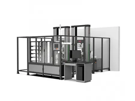 Sistema robótico automatizado de ensaio de tração de barras