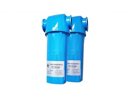 Filtro em linha para ar comprimido