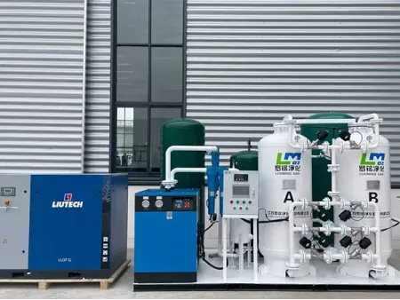 Sistema industrial personalizado de geração de oxigênio