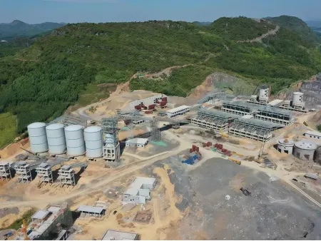 Projeto de usina de agregados de 20 milhões de toneladas/ano em Guangxi