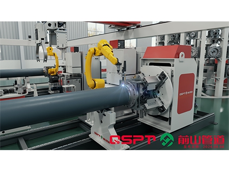 Linha de produção de carretel de tubo pré-fabricado tipo transportador modular