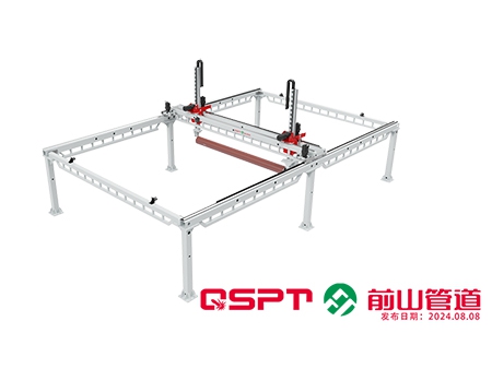 Linha de produção de carretel de tubo pré-fabricado tipo porta-paletes