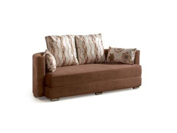Sofá-cama de tecido redondo
