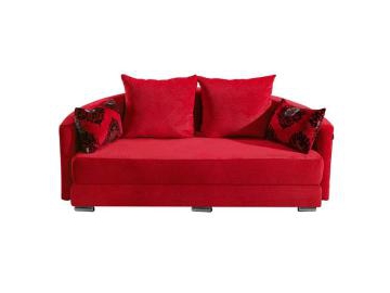 Sofá-cama de tecido redondo
