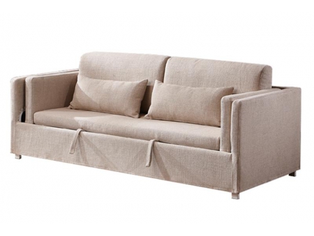 Sofá-cama beliche de tecido