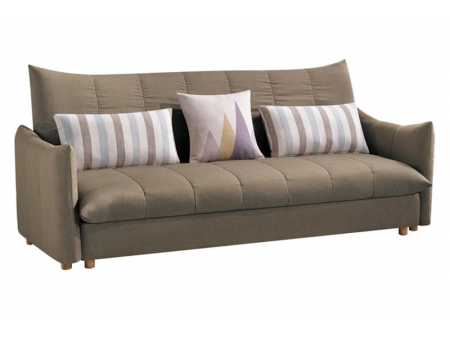 Sofá-cama de tecido para sala de estar