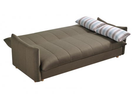 Sofá-cama de tecido para sala de estar