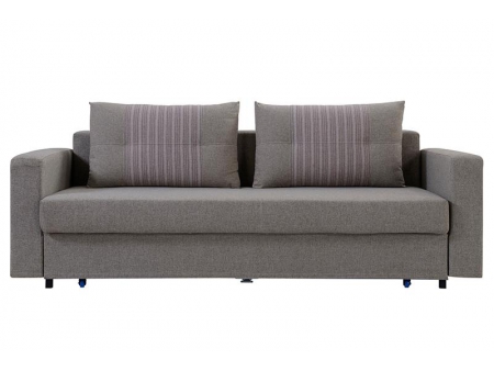Sofá-cama de 3 lugares com baú