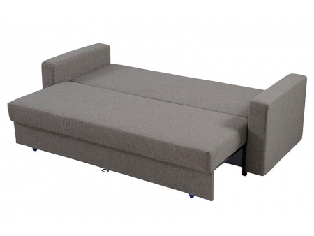 Sofá-cama de 3 lugares com baú