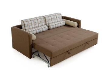 Sofá-cama retrátil de tecido