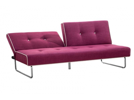 Sofá-cama futon de tecido