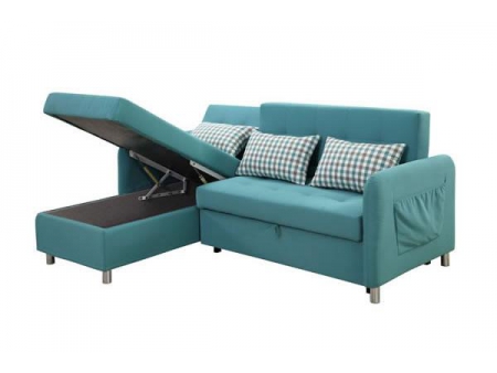 Sofá-cama com baú AD102
