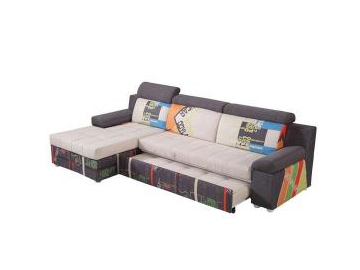 Sofá-cama com baú AD159