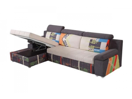 Sofá-cama com baú AD159
