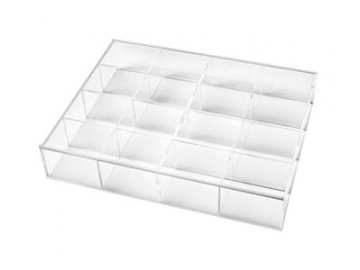Recipiente de acrílico