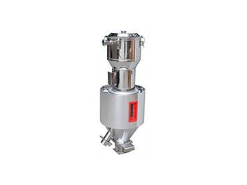 Funil de transição com isolamento térmico
