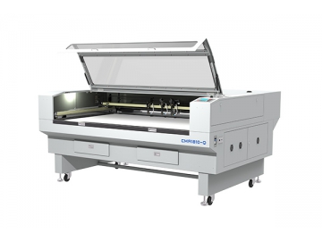 Máquina de corte a laser CO2 de quatro cabeças 1450 × 1000mm, CMA1610-Q