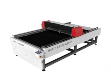 Máquina a laser CO2 com leito de corte de uma cabeça 1300×2500mm, CMA1325C-B-A