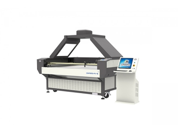 Máquina de corte a laser CO2 de cabeça dupla com sistema de posicionamento de câmera de formato grande 1600×1000mm, CMA1610-FV-E Máquina de corte a laser CO2 de cabeça dupla com sistema de posicionamento de câmera de formato grande 1600×1000mm, CMA1610-FV-E