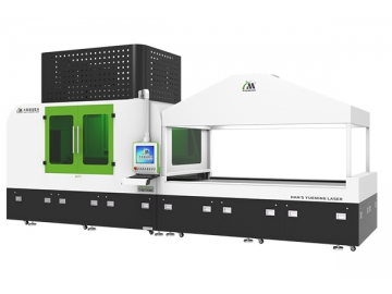 MC-DHT-A Maquina de gravação a laser de superfícies de cabedal