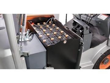 Empilhadeira/Empilhador eléctrico contrabalançado de 4 rodas