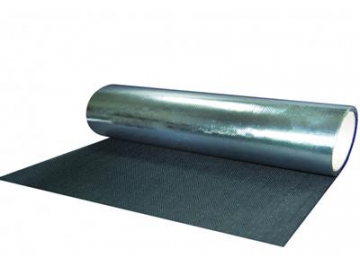 Tecido de fibra de carbono para isolamento térmico